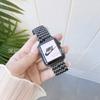 Adecuado para Apple iWatch Series 20mm 22mm Hebilla Deslizante Ajustable Correa Tejida Elástica Precio Especial No Reembolsable No Intercambiable
