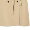 Ins atacado de roupas femininas estilo europeu e americano transfronteiriço sobretudo longo de lapela dupla estilo britânico para pessoas altas 1360152