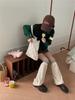 Diseño nicho deshilachado plisado con cordones cubre piernas verano delgado transpirable adelgazante subcultura calcetines de montón