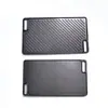 Fabricantes de origen al por mayor exportación sartén para hornear de hierro fundido de doble cara sartén rectangular sin recubrimiento gas Universal