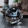 Ventas Directas de Fábrica Transfronterizas Pokemon Pokemon Bola Bola de Cristal Tallada en 3D Anime Luz Nocturna Personalización