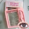 Set de Pestañas Postizas Transfronterizo, Pestañas Postizas de Conejo de Nueve Colas de Gran Capacidad, Ligeras y Naturales, Largas, Suaves y Cómodas Pestañas Artificiales