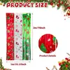 Decoración de fiesta de Navidad guirnalda de flecos cortina de Papá Noel muñeco de nieve borla de papel de aluminio cortina de puerta decoración de fondo para fiesta de vacaciones