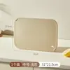 Tabla de Cortar Casera de Aspecto Elegante Simple Tabla de Cortar de Doble Cara Tabla para Cortar Suplementos Alimenticios para Bebés Resistente al Moho y Antibacteriana Tabla para Cortar Verduras y Frutas
