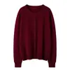 Corte Ajustado, Lujo Accesible, Suave y Amigable con la Piel Chaqueta Suéter de Manga Larga Nuevo Estilo Otoño e Invierno 2025 Cárdigan Tejido 100% Cachemira para Mujer