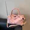 Bolso de Hombro Retro Transfronterizo para Mujer 2023 Invierno Nueva Moda Bolso de Hombro Mate Gran Capacidad Bolso Cruzado para Viajes