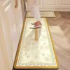 Alfombrilla de Piso de Tierra de Diatomeas Estilo Americano de Gama Alta Retro para Cocina, Alfombrilla Antideslizante Absorbente de Agua de Secado Rápido para el Hogar, Alfombra Resistente al Desgaste y a la Suciedad