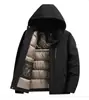 Chaqueta de Algodón con Capucha para Hombre, Estilo Casual de Negocios, Nueva para Invierno 2026, para Padres de Mediana Edad y Mayores, Engrosada y Cálida, Abrigo Casual