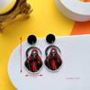 Pendientes Serie Halloween Amazon Horror Parca Aterradora Calavera Fantasma Pendientes Acrílicos Pendientes Nuevos