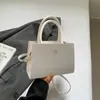 20258 Bolso de Moda Nuevo Otoño/Invierno, Bolso Pequeño Cuadrado Cruzado Popular de Este Año, Bolso Elegante para el Trabajo para Mujer