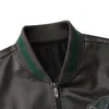 899 # M-8XTransfronterizo 2025 Nuevo Estilo Chaqueta de Cuero con Estilo Americano High Street, Abrigo de Cuero para Hombre, Marca Japonesa de Tendencia