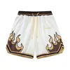 Pantalones Cortos de Baloncesto de Entrenamiento de Marca Americana de Moda para Niños, Holgados, de Secado Rápido, Transpirables, tipo Bermuda para Adolescentes, Pantalones Deportivos sin Rodilla