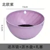 Vasos de Plástico Pendentes para Plantas Penduradas, Montagem na Parede para Plantas Verdes, Suculentas e Flores; Vasos de Flor de Resina Espessados para Uso em Varanda