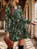 Comércio exterior transfronteiriço quente plus size moda feminina Amazon Tiktok Hinky Amazon byte estação independente vestido