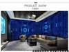 Papel Tapiz KTV 3D Tridimensional Personalidad Moda Brillo Revestimiento de Pared Bar Hotel Salón de Baile Habitación Privada Habitación Temática Papel Tapiz de Fondo