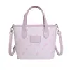 Bolsa de Mão Feminina de Balde Estampada de Nicho Super Popular da Primavera de 2026 Nova Bolsa Transversal Exquisite de Alta Qualidade