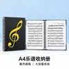 Clip Modificador de Piano Conejo Musical Clip para Partituras Clip para Partituras Musicales Clip para Partituras de Piano Carpeta Bolsa A4 para Estudiantes de Música 20 Páginas 30 Páginas
