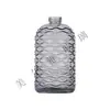 Botella de Gel Hidroalcohólico de Vidrio Creativa Colorida Botella de Jabón de Presión Patrón Ondulado Botella de Champú Acondicionador Botella de Loción