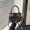 Bolso Bandolera de Gato Lindo de Dibujos Animados para Mujer, Diseño de Nicho, Bolso de Mano de Moda y Texturizado, Bolso Pequeño Exquisito y Versátil