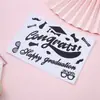 Novo Adesivo de Balão Transparente Bola de Onda Transparente DIY Adesivo Feliz Aniversário para Festa de Aniversário Casamento Inglês