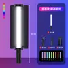 Luz de Palo RGB a Todo Color para Sesiones al Aire Libre, Bolso de Mano, Portátil, Fotografía en Exteriores y Interiores, Luz Suave, Profesional para Belleza, Luz de Relleno