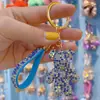 Net vermelho diamante violento urso carro controle remoto corrente anel cordão chaveiro pingente personalidade casal saco pendurado atacado