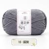 Fio de Algodão Leite 5 Fios Artesanal DIY Cachecol Tricotado Suéter Agulha de Crochê Chinelos Pacote de Material para Buquê de Fio 5 Fios