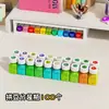 Set de Cajas de Almacenamiento Tie-Dye, Cuentas de 54 Colores, Divididas en Botellas, Herramientas Tie-Dye de Gran Capacidad, Caja Organizadora Transparente