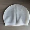 Gorros de natación de silicona al por mayor, color liso, impermeables, gorros de buceo, tamaño grande, ajuste cómodo, traje de baño para adultos