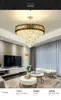 Nova Lâmpada de Cristal Pós-Moderna 2025, Luminária de Sala de Estar de Luxo Leve, Iluminação de Sala de Jantar e Quarto de Alto Padrão e Elegante Estilo Hong Kong