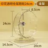 Roda de Hamster Metade Roxa Metade Vermelha, Roda de Corrida Brinquedo Fofo para Hamster Dourado, Roda Silenciosa de Livre Rotação com Suporte Transparente para Exercício