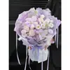 Flor de pluma de avestruz blanca tienda de flores ramo decoración accesorios Celebridad de Internet ramo material de embalaje paquete pluma de flor otros compañeros de clase