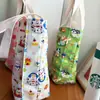Bolsa Tote de Escritório Desenho Animado Grande Capacidade Porta-Copo para Garrafa de Água Bolsa de Lona Porta-Guarda-chuva Copo de Água Bolsa de Armazenamento Universal para o Trabalho