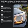 Rayhong Líquido para Mantenimiento de Faros de Coche Arañazos de Faros de Coche Renovación Mantenimiento Abrillantado Pulido Cuidado Líquido