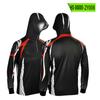 Ropa de Malla de Pesca de Verano con Sensación de Hielo Anti-Arañazos, de Secado Rápido, Ligera y Transpirable, Ropa de Pesca para Exterior con Impresión de Logotipo