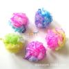 Bolas de baño coloridas más vendidas en Europa y América, suministro directo de fabricantes, grandes flores de baño suaves y agradables para la piel, espumosas con un fuerte poder de limpieza.