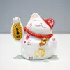 Nuevo Adorno de Gato de la Suerte de Cerámica Hucha con Función Automática de Asentimiento, Regalo de Gato de la Suerte para Escritorio para Apertura de Negocios, Venta al por Mayor desde Fabricante