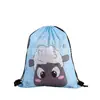 Bolsa con Cordón de Poliéster Serie Animales Lindos Elementos Serie Pascua Almacenamiento Fácil Transfronterizo y Portátil