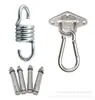 Placa de Anclaje Fija al Techo de Acero Inoxidable Soporte de Suspensión Anillo Colgante Cesta Colgante Yoga Silla Colgante Mecedora Saco de Arena Gancho para Columpio