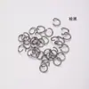 Fabricante Anillos de Salto Abiertos de Metal Multitamaño Anillos Abiertos de Bucle Sencillo Accesorios de Joyería DIY Collar Pulsera Anillos de Conexión Hechos a Mano