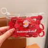 Elásticos de Cabelo Infantis Embalados com Pontas de Bola de Pelúcia, Elásticos de Cabelo para Menininhas Que Não Danificam o Cabelo, Faixas de Cabelo de Renda, Cordas Elásticas de Cabelo para Meninas
