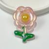 Accesorios para el Cabello Accesorios Destacados Material Acrílico Perla en Polvo de Cebolla Accesorios de Joyería Polvo Dorado Tulipán Girasol Perlas con Agujero Trasero