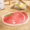 Ins em forma especial tapete quarto porta porta doméstica entrada tapete pé tapete de frutas banheiro banheiro absorvente de água tapete antiderrapante
