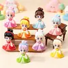 Adornos Grandes de Resina de Princesa Accesorios para Llavero Colgante DIY Caja Sorpresa Figuras Lindas