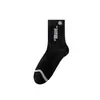 Calcetines Zhuji para Hombre Otoño e Invierno Engrosados Cálidos, Desodorantes, Absorbentes de Sudor y Transpirables Calcetines Deportivos de Largo Medio Calcetines de Pareja Modernos