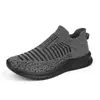 Sapatos e Meias Masculinos Primavera e Verão Tendência Transfronteiriça Tênis de Corrida Respiráveis Leves de Malha Verão Tamanho Grande Sapatos Esportivos Tamanho Grande 48