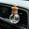 Tampa quadrada transparente frasco de perfume frasco quadrado aberto frasco de perfume para carro frasco vazio frasco de vidro pingente de carro pingente de carro