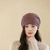 Gorra de Mujer Primavera y Otoño Gorra Fina que Muestra la Cara Gorra Pequeña de Punto Gorra para Quimioterapia Gorra para Cubrir la Cabeza de Personas de Mediana Edad y Mayores Transpirable Gorra de Luna para Mujer