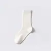 Calcetines de Seda con Patrón de Rejilla, Estilo Japonés, Estilo Ballet Primavera y Verano, Calcetines Finos Apilables Retro para Mujer, Calcetines de Media Pantorrilla, Combinados con Zapatos Pequeños de Cuero