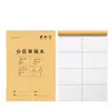 Cuaderno de Borrador Dividido, Papel de Borrador Grueso, Cuaderno de Matemáticas para Proteger la Vista para Estudiantes de Preparatoria A4, Papel de Borrador para Exámenes Universitarios, Versión Simple
